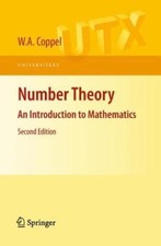 Number Theory : An Introduction to Mathematics, Paperback by Coppel, W. A., L...