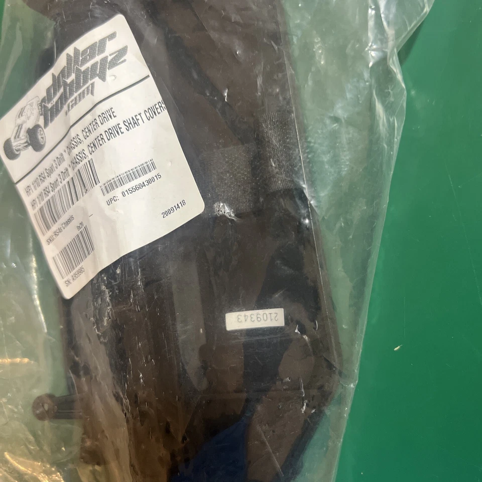 HPI 1/10 RS4 Sport 3 Drift * CHASIS, CUBIERTAS DEL EJE DE TRANSMISIÓN CENTRAL Foto 3 de 4