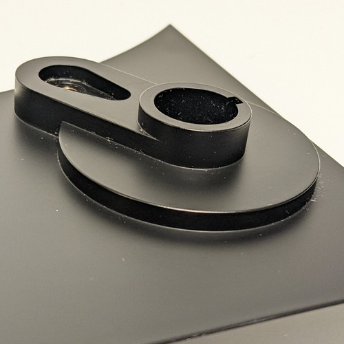 Yamaha YP-66 Turntable Parts Tonearm Base Plastic Trim Play Reject Cover - Picture 9 of 10