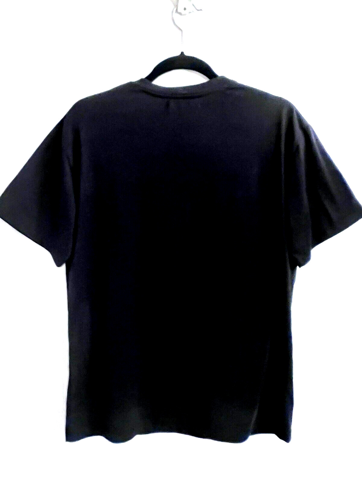 Moschino Couture Milano Teddy Bear Crystal Limited Edition Black  T-Shirt sz L