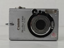 Canon PowerShot S400 4.0 Digital Elph 4.0 Mega Pixels UNTESTED AS IS FOR PARTS 