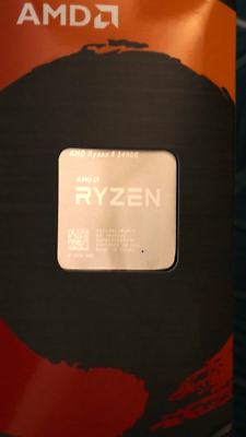 AMD Ryzen 5 3400G 3.7 Ghz (YD3400C5M4MFH) Processor CPU ONLY