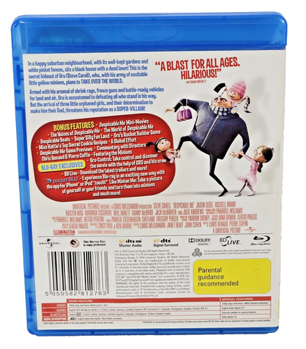 Despicable Me (Blu-ray, 2010) - Regions A, B & C - Picture 2 of 5