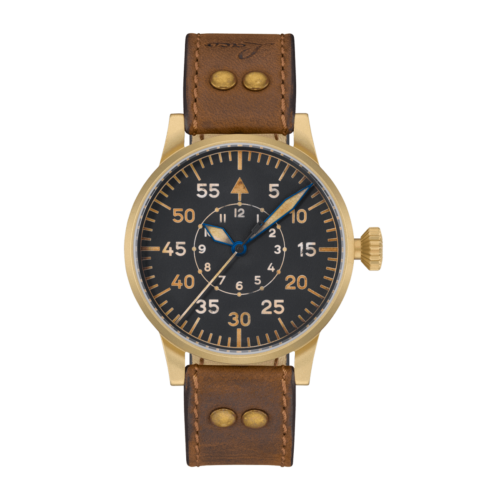 Zegarek pilota Laco 862150 oryginalny brąz Paderborn - Zdjęcie 1 z 4