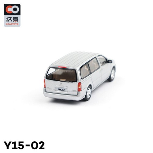 Modelo de automóvil diecast plata modelo de juguete a escala 1/64 XCARTOYS BUICK GL8 Gen.1 regalo - Imagen 4 de 6