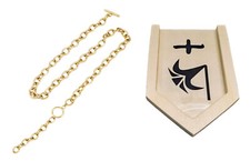 Halloween Cosply Costume Lieutenant Rangiku Matsumoto Necklace Badge Props