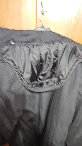 Cappotto invernale BurryLane uomo XXL nero cappuccio staccabile tasche dentro e fuori - Foto 6 di 9