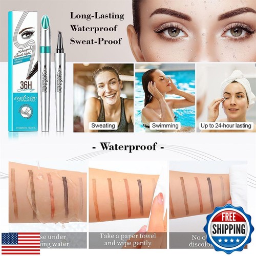 Eyebrow Pencil Eyebrow Microblading Pen Micro 4 Point Brow Pen Lift and Snatc - Picture 2 of 5