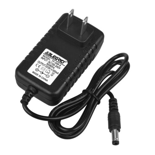 9 Volt DC Power Supply AC Wall Adapter 5.5/2.5mm 9V 9VDC 300ma Center Negative - Picture 3 of 4
