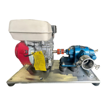 Gas Power Positive Gear Pump  Portable  100GPM, Honda GX200 Transfer Heavy Stuff