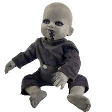 Vintage Creepy Doll Robbie The Zombie Ghost Boy Horror Haunted House Decor Prop