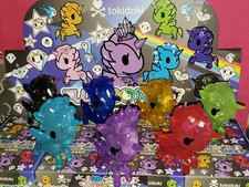 LOT 7 TOKIDOKI UNICORNO GEMS BLACK DIAMOND RUBY  ALMOST COMPLETE NO CHASER