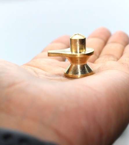 SHIVLING SMALL 1 INCH STATUE SHIVA LING HINDU PUJA POOJA HINDU YOGA MEDITATION - Picture 6 of 6