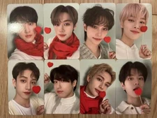 Stray kids NACIFIC Christmas Event heart Official Photo Card PC skz