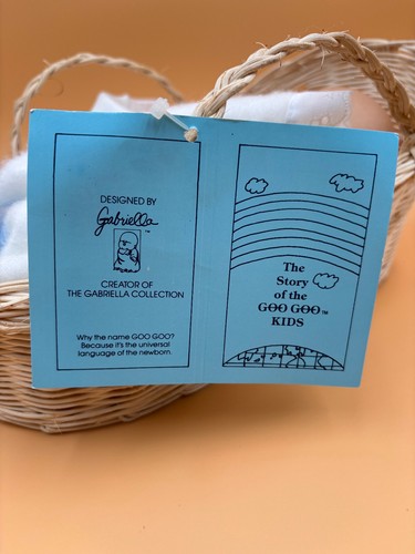 GOO GOO Kids Hand Puppet da collezione Gabriella, 1984 prima edizione con scatola - Foto 7 di 13