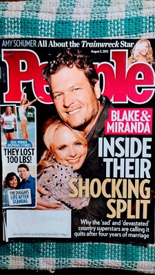 People Magazine Blake & Miranda: Inside Their Shocking Split August 3 2015