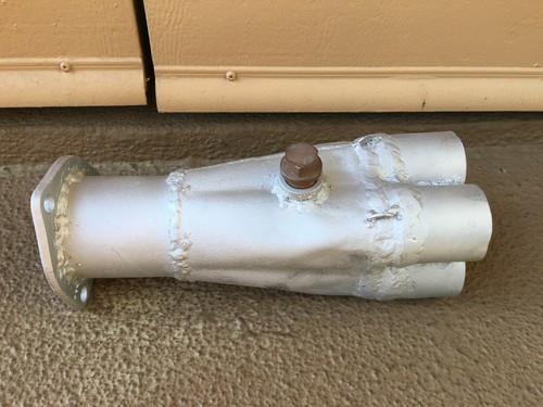 FIAT, BERTONE X1/9 EXHAUST PERFORMANCE PBS header parts flange rare junk part - Bild 6 von 7