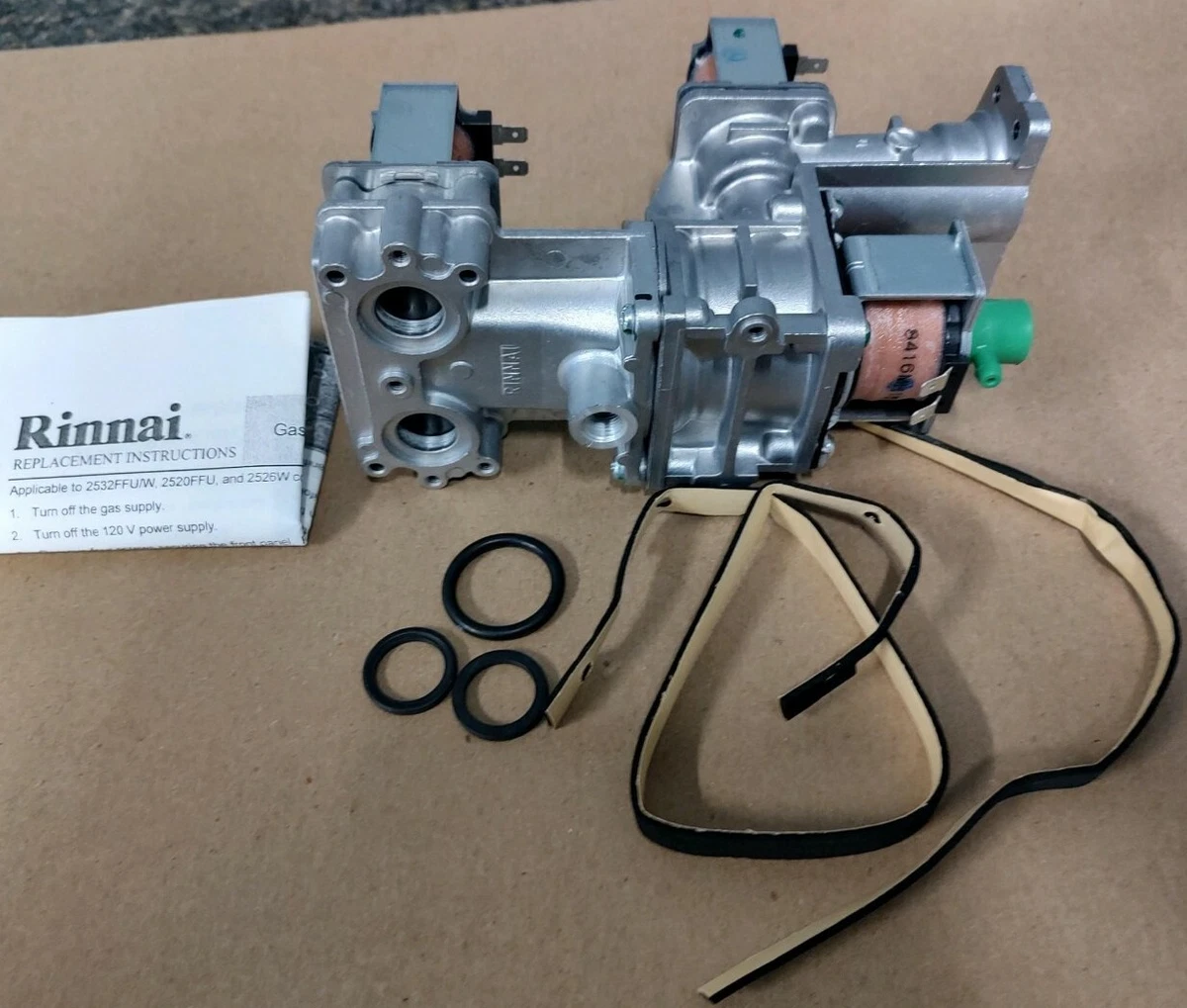 104000013-K Rinnai Kit,Gas Valve 2532, 2520 I/E Genuine OEM RIN104000013-K  | eBay