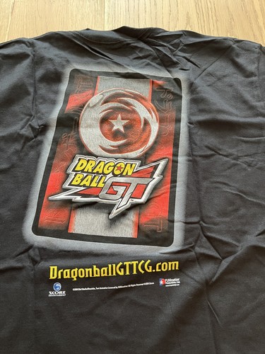T-shirt DragonBall Z DBZ CCG CARD Tournament WINNER ULTRA RARE UR Blue Style - Picture 4 of 4