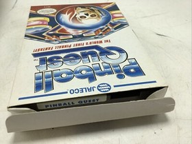 Pinball Quest NES Nintendo Authentic! Cartridge, Box, Styrofoam & sleeve Rare!
