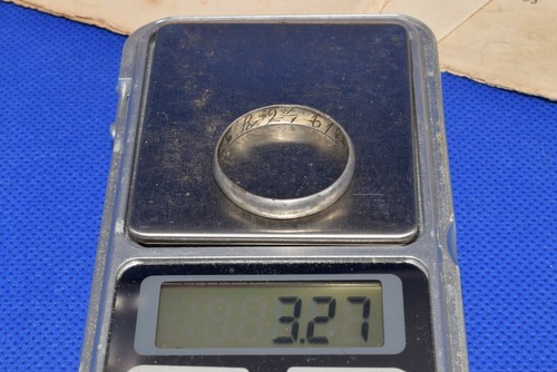ANTIQUE 19th century Vtg Ring Engagement wedding russian SILVER 84 Orthodox Icon - Picture 8 of 12