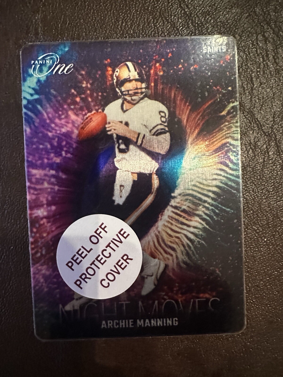 2023 Panini One Archie Manning Night Moves CASE HIT