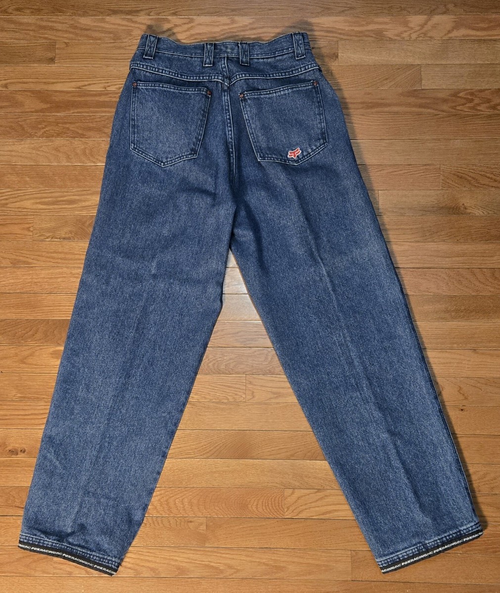 Fox Racing Inc Denim 1974 Baggy Blue Jeans Men's 30×32 Y2K Fox Racing Inc Denim 1974 Baggy Blue Jeans Men's 30×32 Y2K