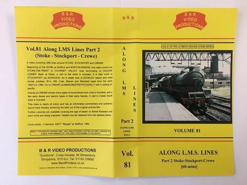 Videos VHS B&R de ferrocarril y BFI - selecciona algunos de Jim Clemens del listado - Imagen 60 de 98