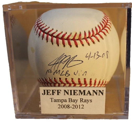 Jeff Niemann MLB Original Autographed Items