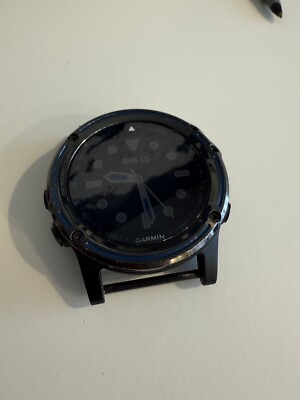 Garmin Descent Mk1 Dive Watch - Silver Sapphire/Black for