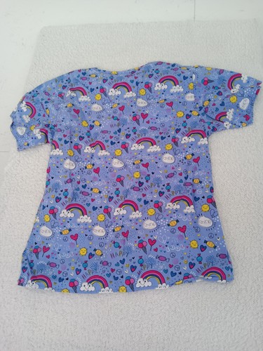 Wonder Wink Women's Small Medical Scrub Top - Picture 5 of 9