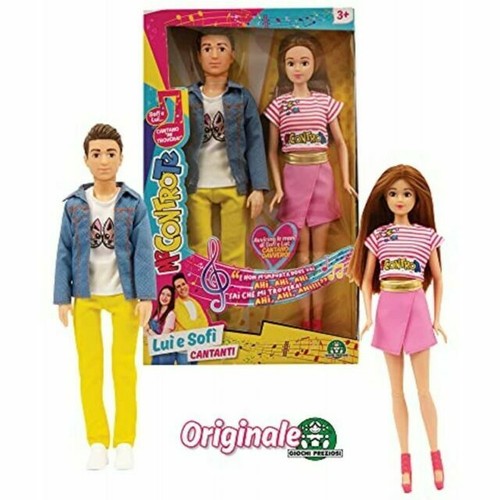 GIOCHI PREZIOSI ME CONTRO TE LUI E SOFI CANTANTI 30 CM - Foto 1 di 1