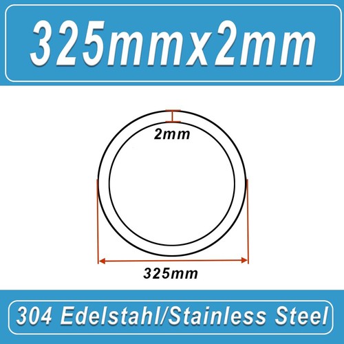 Rohr Rundrohr Edelstahlrohr Ø8mm Bis 325mm 304 Edelstahlrundrohr Länge 100mm - Bild 177 von 178