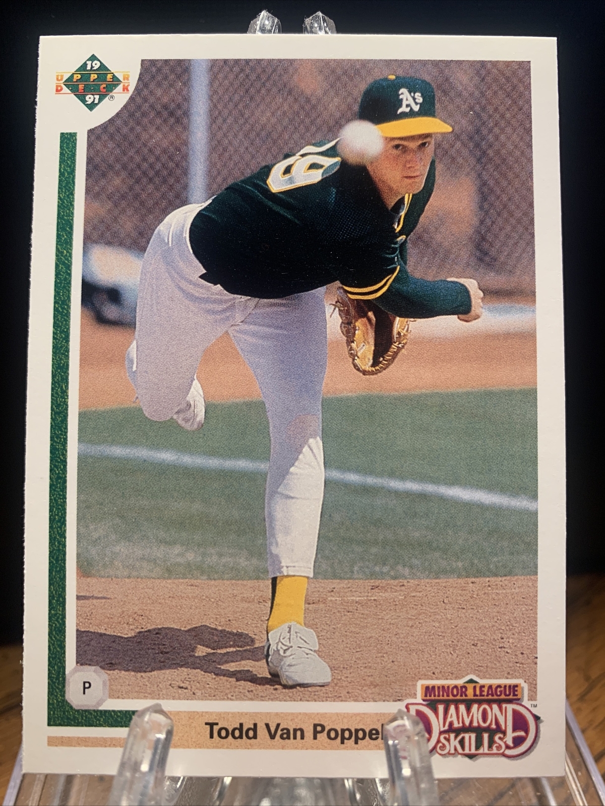 1991 Upper Deck Final Edition #12F Todd Van Poppel