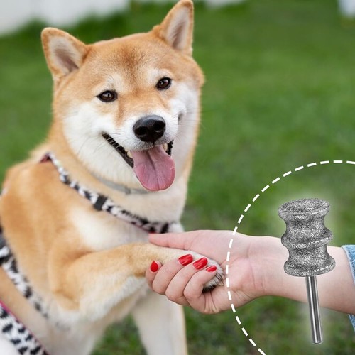 Diamond Dog Nail Grinder Bits Attachment,1/8'' Pet Nail Grinder Wheel For Dremel - Picture 17 of 17