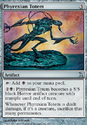 PHYREXIAN TOTEM Time Spiral MTG Magic the Gathering Cards DJMagic - Picture 1 of 1
