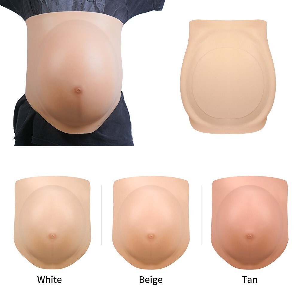 Realistic Silicone Pregnant Belly 4-6 Months For Crossdresser Cosplayer