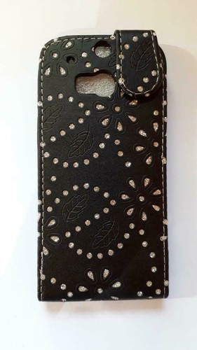 Vertical PU leather flip style phone case, cover to fit HTC One (M8) - Picture 10 of 45