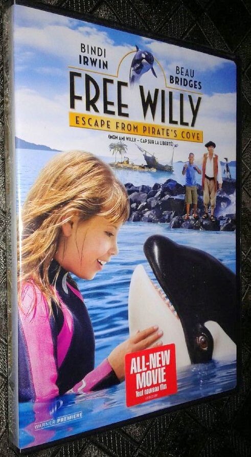 FREE WILLY:ESCAPE FROM PIRATE'S COVE-DVD FACTORY SEALED