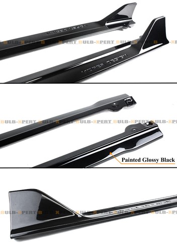 For 2018-2024 Camry Yofer V2 Winglet Gloss Black Side Skirt Extension Splitter - Bild 6 von 8