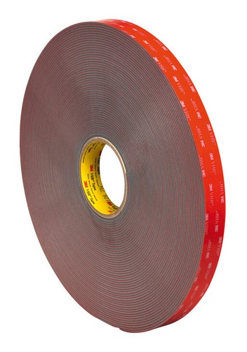 Cinta adhesiva de dos caras Hafele muy fuerte para montaje en superficie perfil LED, 10 mm - Imagen 2 de 3