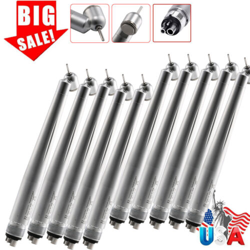 Yabang Dentale 45 Gradi Chirurgico Alta Velocità Manipolo Pulsante 4 Fori 1-10 pz - Foto 4 di 32