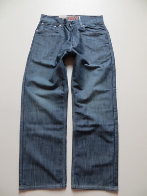 Levi's Loose Straight Jeans Hose W 33 /L 32, NEU ! Rinsed Denim, Weit & Bequem !