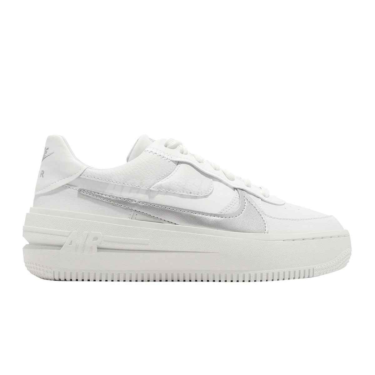 Nike Wmns AF1 PLT.AF.ORM Summit White Silver Women Casual Shoes DJ9946-101