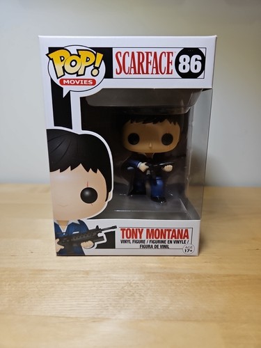 Tony Montana Scarface Pop Movies 4 Inch Vinyl Figure 86 Funko 2014 *Authentic*