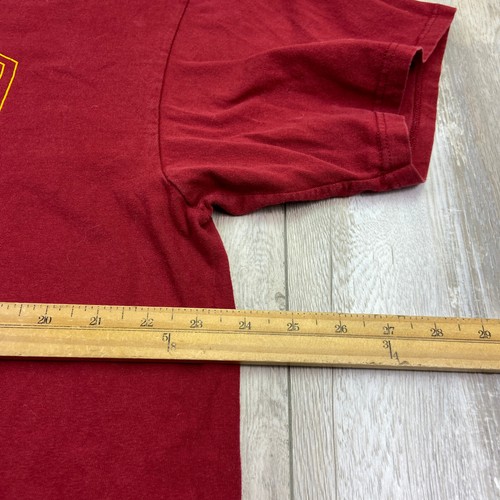 Vintage Nike Team USC Trojaner Basketball Shirt Herren XL Rot Center Swoosh Men * - Bild 7 von 14