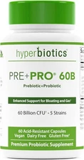 Pre + Pro, 60 Billion CFU, 60 Acid Resistant Capsules