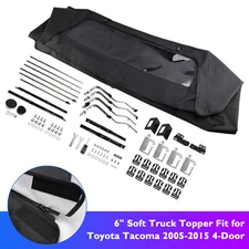 6ft Soft Truck Topper Fit for Toyota Tacoma 2005-2015 4-Door