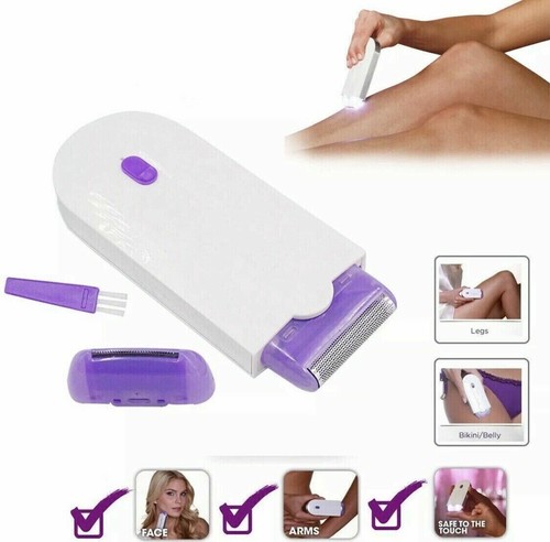 RASOIO DA DONNA DEPILATORE RICARICABILE PROFESSIONALE PELI GAMBE TOUCH ELETTRICO - Foto 5 di 8
