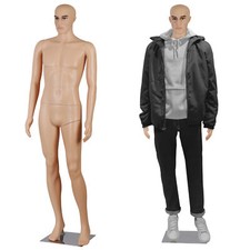 Male Mannequin Full Body 71 inch High Detachable Mannequin Clothes Model Stand